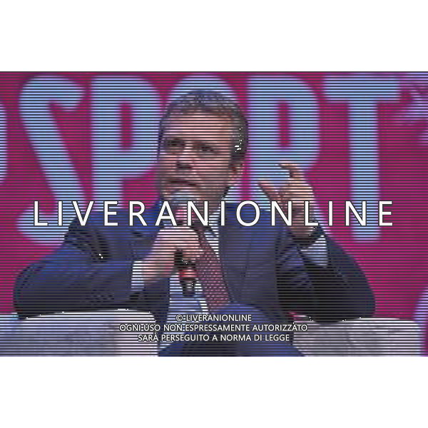 Festival dello Sport nella foto Lorenzo Casini presidente Lega Serie A Trento 24-09-2022 Teatro Sociale Gli stati generali del calcio italiano foto Roberto Garavaglia/ag. Aldo Liverani sas/AGENZIA ALDO LIVERANI SAS