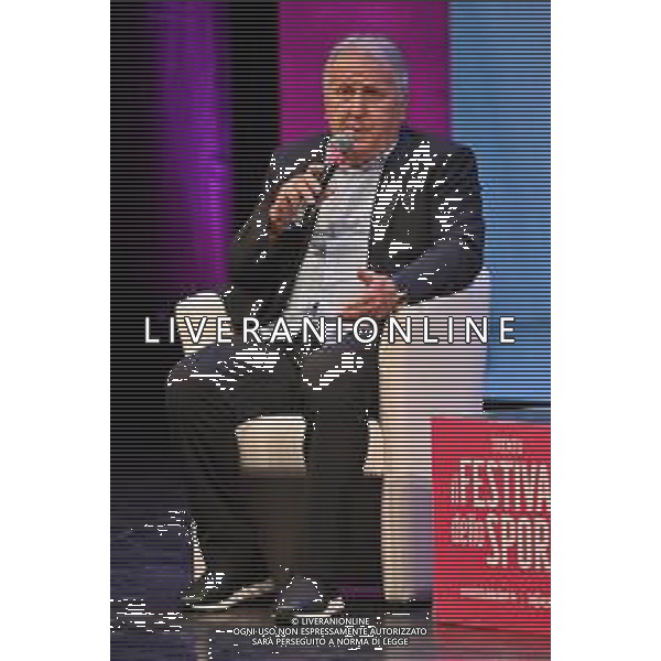 Festival dello Sport nella foto Arthur Antunes Coimbra Zico Trento 24-09-2022 Auditorium Santa Chiara Falcao e Zico il Brasile dei fenomeni, con Paulo Roberto Falcao e Arthur Antunes Coimbra Zico foto Roberto Garavaglia/ag. Aldo Liverani sas/AGENZIA ALDO LIVERANI SAS