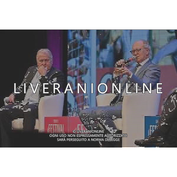 Festival dello Sport nella foto Paulo Roberto Falcao e sulla SX Arthur Antunes Coimbra Zico Trento 24-09-2022 Auditorium Santa Chiara Falcao e Zico il Brasile dei fenomeni, con Paulo Roberto Falcao e Arthur Antunes Coimbra Zico foto Roberto Garavaglia/ag. Aldo Liverani sas/AGENZIA ALDO LIVERANI SAS