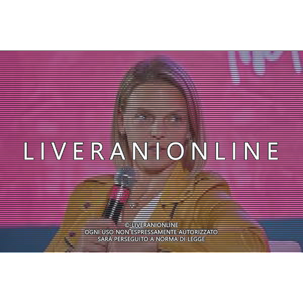 Festival dello Sport nella foto Arianna Fontana Trento 24-09-2022 Palazzo della Regione Fontana e Lobello la regina del ghiaccio, con Arianna Fontana pattinatrice di short track e Atnhony Lobello suo allenatore e marito foto Roberto Garavaglia/ag. Aldo Liverani sas/AGENZIA ALDO LIVERANI SAS