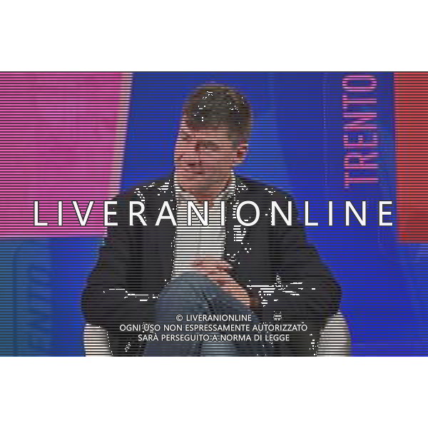 Festival dello Sport nella foto Gianni Bugno Trento 24-09-2022 Sala Depero presso Palazzo Provincia Autonoma di Trento L\'Italia del ciclsimo fughe mondiali, incontro con i corridori italiani che hanno vinto il Campionato del Mondo di ciclismo foto Roberto Garavaglia/ag. Aldo Liverani sas/AGENZIA ALDO LIVERANI SAS