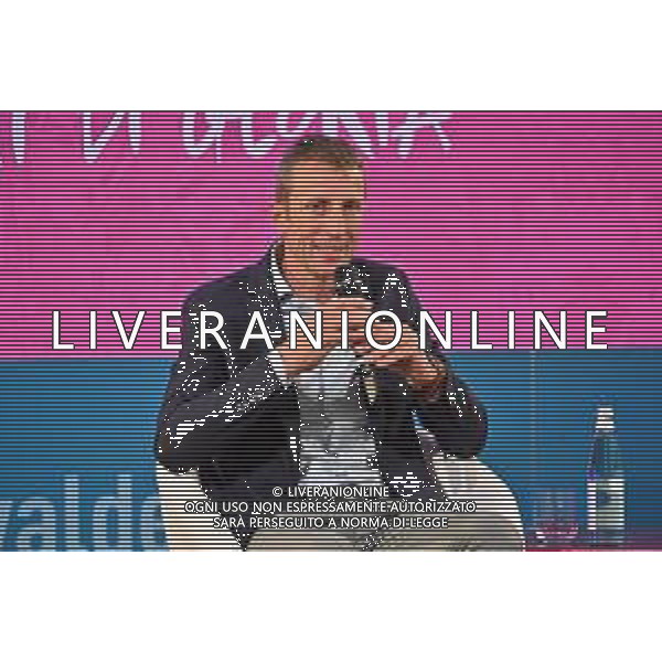 Festival dello Sport nella foto Maurizio Fondriest Trento 24-09-2022 Sala Depero presso Palazzo Provincia Autonoma di Trento L\'Italia del ciclsimo fughe mondiali, incontro con i corridori italiani che hanno vinto il Campionato del Mondo di ciclismo foto Roberto Garavaglia/ag. Aldo Liverani sas/AGENZIA ALDO LIVERANI SAS