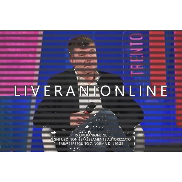 Festival dello Sport nella foto Gianni Bugno Trento 24-09-2022 Sala Depero presso Palazzo Provincia Autonoma di Trento L\'Italia del ciclsimo fughe mondiali, incontro con i corridori italiani che hanno vinto il Campionato del Mondo di ciclismo foto Roberto Garavaglia/ag. Aldo Liverani sas/AGENZIA ALDO LIVERANI SAS