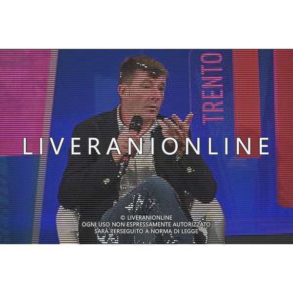 Festival dello Sport nella foto Gianni Bugno Trento 24-09-2022 Sala Depero presso Palazzo Provincia Autonoma di Trento L\'Italia del ciclsimo fughe mondiali, incontro con i corridori italiani che hanno vinto il Campionato del Mondo di ciclismo foto Roberto Garavaglia/ag. Aldo Liverani sas/AGENZIA ALDO LIVERANI SAS