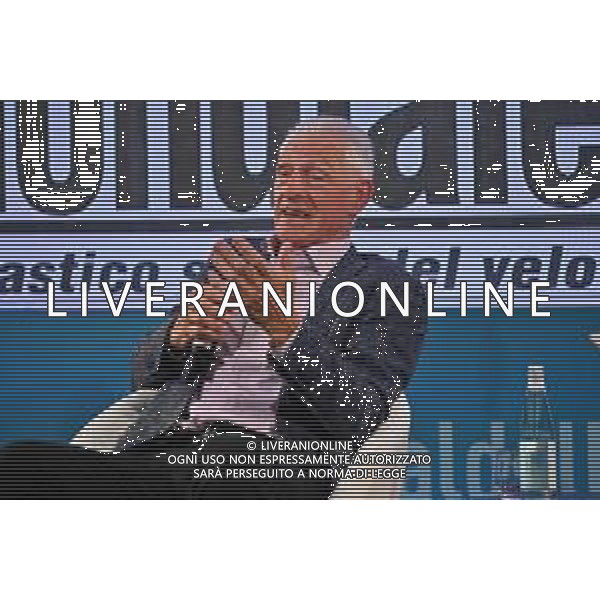 Festival dello Sport nella foto Francesco Moser Trento 24-09-2022 Sala Depero presso Palazzo Provincia Autonoma di Trento L\'Italia del ciclsimo fughe mondiali, incontro con i corridori italiani che hanno vinto il Campionato del Mondo di ciclismo foto Roberto Garavaglia/ag. Aldo Liverani sas/AGENZIA ALDO LIVERANI SAS