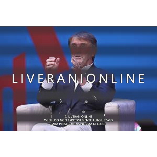 Festival dello Sport nella foto Brunello Cucinelli Trento 24-09-2022 Teatro Sociale Capello e Cucinelli cucire il gioco, con Fabio Capello allenatore e commentatore TV e Brunello Cucinelli stilista e imprenditore foto Roberto Garavaglia/ag. Aldo Liverani sas/AGENZIA ALDO LIVERANI SAS