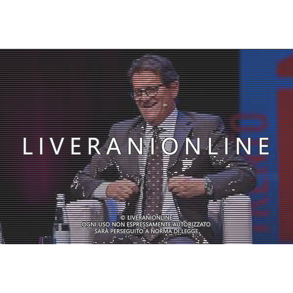 Festival dello Sport nella foto Fabio Capello Trento 24-09-2022 Teatro Sociale Capello e Cucinelli cucire il gioco, con Fabio Capello allenatore e commentatore TV e Brunello Cucinelli stilista e imprenditore foto Roberto Garavaglia/ag. Aldo Liverani sas/AGENZIA ALDO LIVERANI SAS