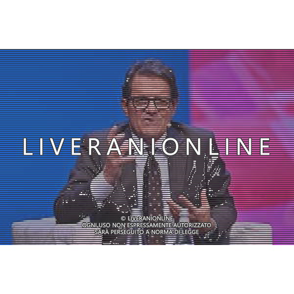 Festival dello Sport nella foto Fabio Capello Trento 24-09-2022 Teatro Sociale Capello e Cucinelli cucire il gioco, con Fabio Capello allenatore e commentatore TV e Brunello Cucinelli stilista e imprenditore foto Roberto Garavaglia/ag. Aldo Liverani sas/AGENZIA ALDO LIVERANI SAS