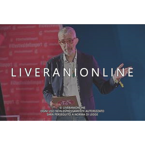 Festival dello Sport nella foto Gian Luca Pasini giornalista Trento 24-09-2022 Palazzo della Regione Lo Bianco Piccinini e Togut il muro rosa foto Roberto Garavaglia/ag. Aldo Liverani sas/AGENZIA ALDO LIVERANI SAS