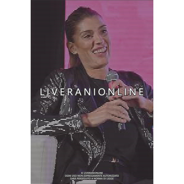 Festival dello Sport nella foto Francesca Piccinini Trento 24-09-2022 Palazzo della Regione Lo Bianco Piccinini e Togut il muro rosa foto Roberto Garavaglia/ag. Aldo Liverani sas/AGENZIA ALDO LIVERANI SAS