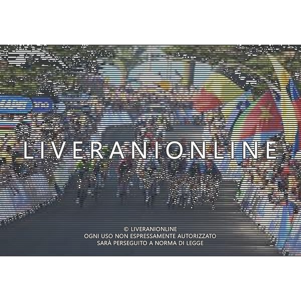 25-09-2022 World Championships Elite; 2022, Bahrain - Victorious; 2022, Jumbo - Visma; 2022, Bikeexchange - Jayco; Tratnik, Jan; Laporte, Christophe; Matthews, Michael; foto stefano sirotti-ag aldo liverani sas