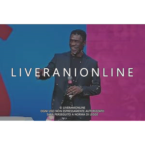 Festival dello Sport nella foto Clarence Seedorf Trento 24-09-2022 Teatro Sociale Clarence Seedorf il mio calcio libero, con Clarence Seedorf allenatore ed ex calciatore foto Roberto Garavaglia/ag. Aldo Liverani sas/AGENZIA ALDO LIVERANI SAS