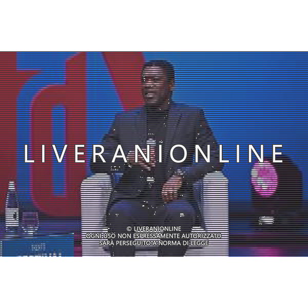 Festival dello Sport nella foto Clarence Seedorf Trento 24-09-2022 Teatro Sociale Clarence Seedorf il mio calcio libero, con Clarence Seedorf allenatore ed ex calciatore foto Roberto Garavaglia/ag. Aldo Liverani sas/AGENZIA ALDO LIVERANI SAS