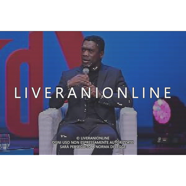 Festival dello Sport nella foto Clarence Seedorf Trento 24-09-2022 Teatro Sociale Clarence Seedorf il mio calcio libero, con Clarence Seedorf allenatore ed ex calciatore foto Roberto Garavaglia/ag. Aldo Liverani sas/AGENZIA ALDO LIVERANI SAS