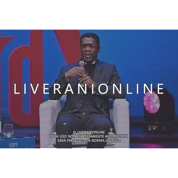 Festival dello Sport nella foto Clarence Seedorf Trento 24-09-2022 Teatro Sociale Clarence Seedorf il mio calcio libero, con Clarence Seedorf allenatore ed ex calciatore foto Roberto Garavaglia/ag. Aldo Liverani sas/AGENZIA ALDO LIVERANI SAS