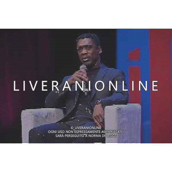 Festival dello Sport nella foto Clarence Seedorf Trento 24-09-2022 Teatro Sociale Clarence Seedorf il mio calcio libero, con Clarence Seedorf allenatore ed ex calciatore foto Roberto Garavaglia/ag. Aldo Liverani sas/AGENZIA ALDO LIVERANI SAS