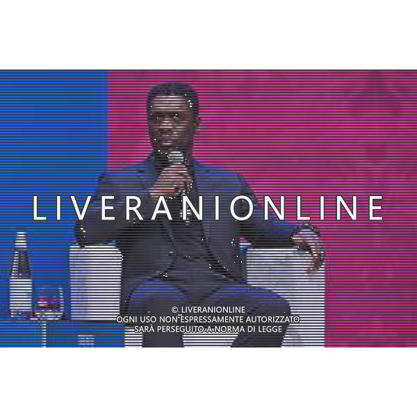 Festival dello Sport nella foto Clarence Seedorf Trento 24-09-2022 Teatro Sociale Clarence Seedorf il mio calcio libero, con Clarence Seedorf allenatore ed ex calciatore foto Roberto Garavaglia/ag. Aldo Liverani sas/AGENZIA ALDO LIVERANI SAS