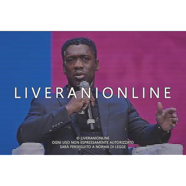 Festival dello Sport nella foto Clarence Seedorf Trento 24-09-2022 Teatro Sociale Clarence Seedorf il mio calcio libero, con Clarence Seedorf allenatore ed ex calciatore foto Roberto Garavaglia/ag. Aldo Liverani sas/AGENZIA ALDO LIVERANI SAS