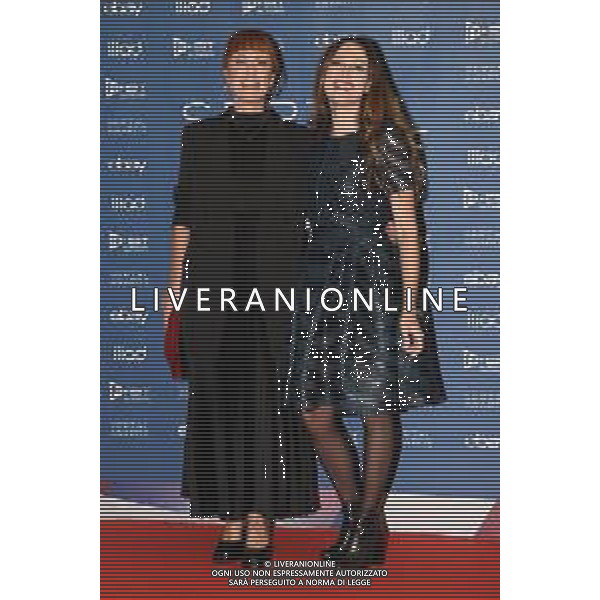 © TVRG Serial Awards - Festival delle Serie TV nella foto Sarah Malnerich SX e Francesca Fiore DX Milano 25-09-2022 Red carpet photocall in occasione del Serial Awards il Festival delle Serie TV foto Roberto Garavaglia/ag. Aldo Liverani sas/AGENZIA ALDO LIVERANI SAS