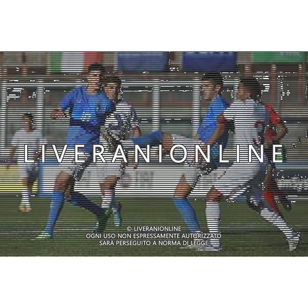 © TVRG Italia vs Svizzera nella foto Cristian Volpato (Italia) e sulla SX Cesare Casadei (Italia) Varese 27-09-2022 Stadio Franco Ossola partita amichevole tra le nazionali Under20 foto Roberto Garavaglia/ag. Aldo Liverani sas