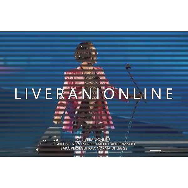 The Italian band of Maneskin sings on stage during their live performs at Arena di Verona in Verona, Italy, on 28 April 2022 ©Roberto Tommasini / Ag. Aldo Liverani Sas