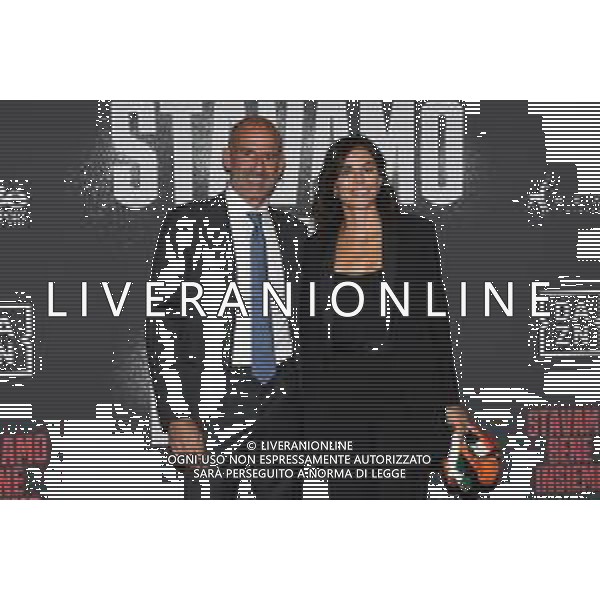 © TVRG Photocall film Milan nella foto Giuseppe Pancaro e Vincenza Cacace Milano 28-09-2022 Photocall in occasione della premiere del film Stavamo Bene Insieme, prima esclusiva produzione di DAZN per il cinema, che celebra una delle squadre di calcio piu\' forti di tutti i tempi: il Milan. Il docufilm ripercorre le tre finali di UEFA Champions League del Milan di Carlo Ancelotti foto Roberto Garavaglia/ag. Aldo Liverani sas