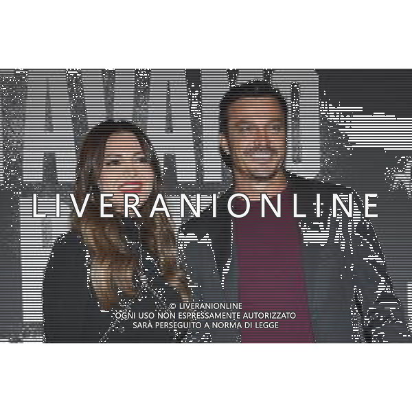 © TVRG Photocall film Milan nella foto Roberta Petroro e Massimo Oddo Milano 28-09-2022 Photocall in occasione della premiere del film Stavamo Bene Insieme, prima esclusiva produzione di DAZN per il cinema, che celebra una delle squadre di calcio piu\' forti di tutti i tempi: il Milan. Il docufilm ripercorre le tre finali di UEFA Champions League del Milan di Carlo Ancelotti foto Roberto Garavaglia/ag. Aldo Liverani sas