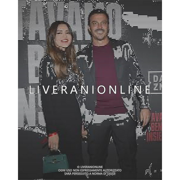 © TVRG Photocall film Milan nella foto Roberta Petroro e Massimo Oddo Milano 28-09-2022 Photocall in occasione della premiere del film Stavamo Bene Insieme, prima esclusiva produzione di DAZN per il cinema, che celebra una delle squadre di calcio piu\' forti di tutti i tempi: il Milan. Il docufilm ripercorre le tre finali di UEFA Champions League del Milan di Carlo Ancelotti foto Roberto Garavaglia/ag. Aldo Liverani sas