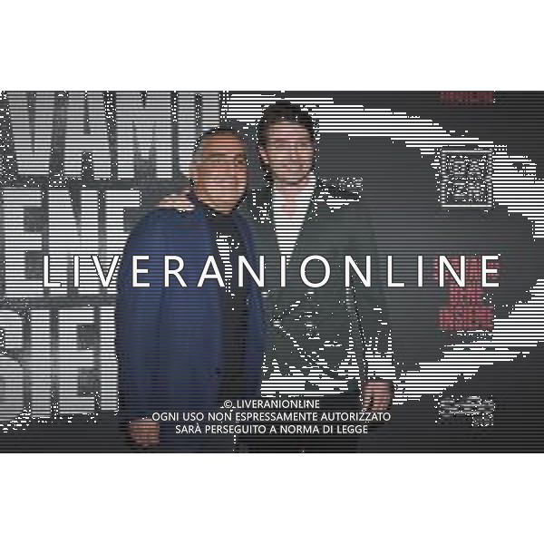 © TVRG Photocall film Milan nella foto Gianluca Galliani SX e Riccardo Montolivo DX Milano 28-09-2022 Photocall in occasione della premiere del film Stavamo Bene Insieme, prima esclusiva produzione di DAZN per il cinema, che celebra una delle squadre di calcio piu\' forti di tutti i tempi: il Milan. Il docufilm ripercorre le tre finali di UEFA Champions League del Milan di Carlo Ancelotti foto Roberto Garavaglia/ag. Aldo Liverani sas