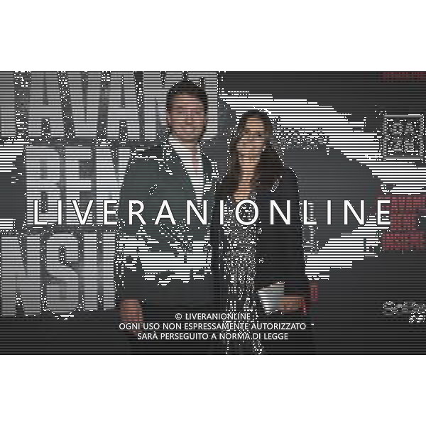 © TVRG Photocall film Milan nella foto Riccardo Montolivo e Cristina De Pin Milano 28-09-2022 Photocall in occasione della premiere del film Stavamo Bene Insieme, prima esclusiva produzione di DAZN per il cinema, che celebra una delle squadre di calcio piu\' forti di tutti i tempi: il Milan. Il docufilm ripercorre le tre finali di UEFA Champions League del Milan di Carlo Ancelotti foto Roberto Garavaglia/ag. Aldo Liverani sas