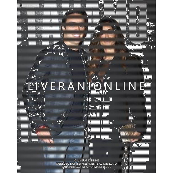 © TVRG Photocall film Milan nella foto Alessandro Matri e Federica Nargi Milano 28-09-2022 Photocall in occasione della premiere del film Stavamo Bene Insieme, prima esclusiva produzione di DAZN per il cinema, che celebra una delle squadre di calcio piu\' forti di tutti i tempi: il Milan. Il docufilm ripercorre le tre finali di UEFA Champions League del Milan di Carlo Ancelotti foto Roberto Garavaglia/ag. Aldo Liverani sas