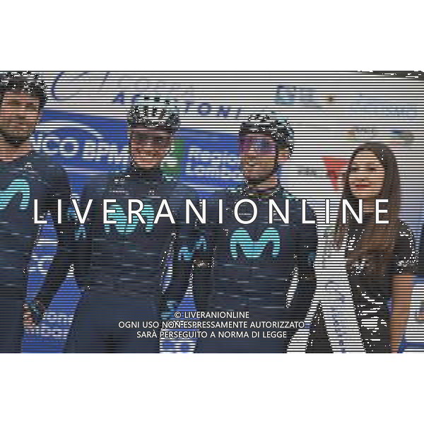 29-09-2022 Coppa Agostoni; 2022, Movistar; Valverde, Alejandro; Mas, Enric; Lissone; ©SIROTTI/AGENZIA ALDO LIVERANI SAS