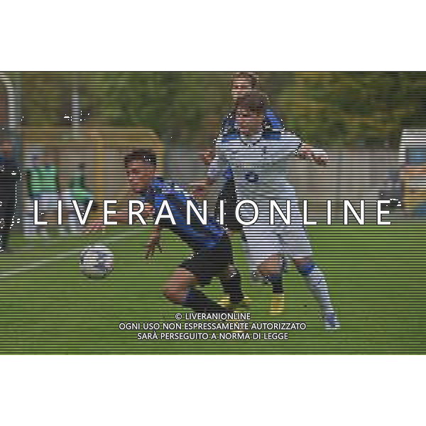 © TVRG Alessandro Fontanarosa (Inter) e Tommaso De Nipoti (Atalanta) Inter vs Atalanta Sesto San Giovanni (MI) 01-10-2022 Stadio Ernesto Breda Campionato Primavera 1 TIM - 6a giornata foto Roberto Garavaglia/ag. Aldo Liverani sas/AGENZIA ALDO LIVERANI SAS