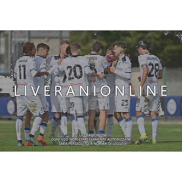 © TVRG esultanza Atalanta dopo il gol dell\'1 a 0 Inter vs Atalanta Sesto San Giovanni (MI) 01-10-2022 Stadio Ernesto Breda Campionato Primavera 1 TIM - 6a giornata foto Roberto Garavaglia/ag. Aldo Liverani sas/AGENZIA ALDO LIVERANI SAS