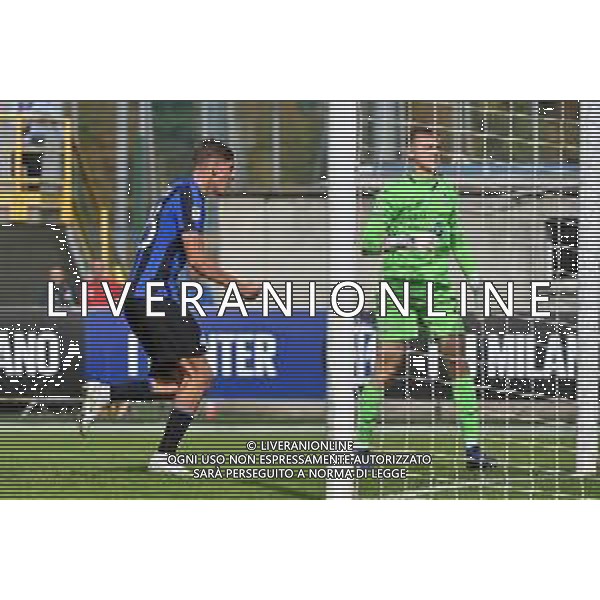 © TVRG Francesco Pio Esposito (Inter) esulta dopo il gol dell\'1 a 1 Inter vs Atalanta Sesto San Giovanni (MI) 01-10-2022 Stadio Ernesto Breda Campionato Primavera 1 TIM - 6a giornata foto Roberto Garavaglia/ag. Aldo Liverani sas/AGENZIA ALDO LIVERANI SAS