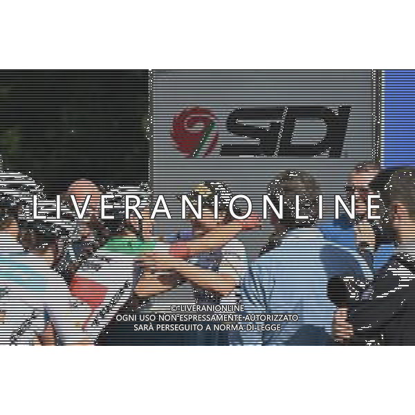 01-10-2022 Giro Dell\'emilia Donne; 2022, Trek - Segafredo Women; Longo Borghini, Elisa; Balsamo, Elisa; Bologna - San Luca; ©SIROTTI/AGENZIA ALDO LIVERANI SAS
