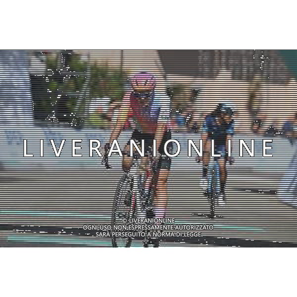 01-10-2022 Giro Dell\'emilia Donne; 2022, Uae Adq; Bertizzolo, Sofia; Bologna - San Luca; ©SIROTTI/AGENZIA ALDO LIVERANI SAS