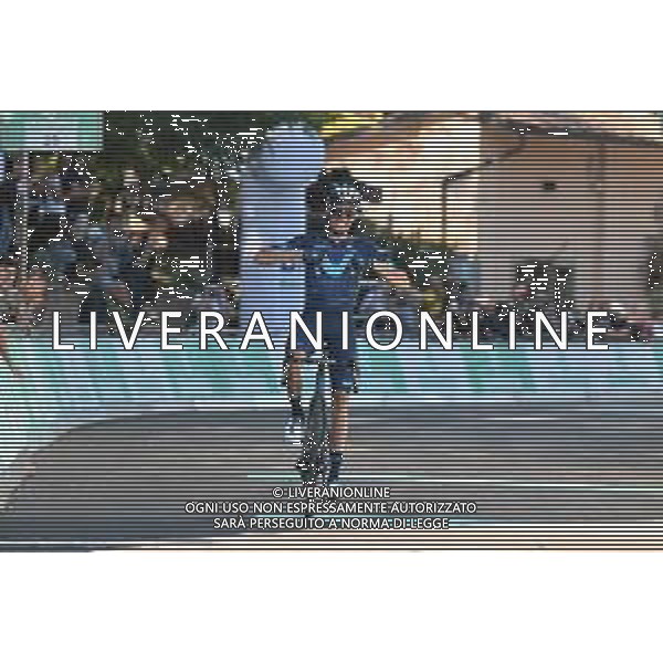 01-10-2022 Giro Dell\'emilia; 2022, Movistar; Mas, Enric; Bologna - San Luca; ©SIROTTI/AGENZIA ALDO LIVERANI SAS