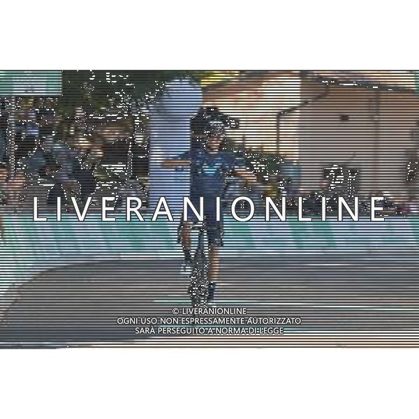 01-10-2022 Giro Dell\'emilia; 2022, Movistar; Mas, Enric; Bologna - San Luca; ©SIROTTI/AGENZIA ALDO LIVERANI SAS