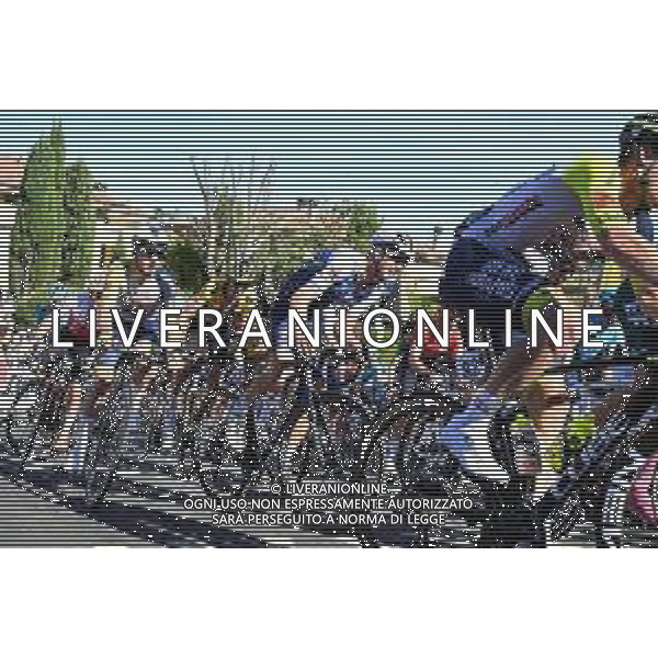 01-10-2022 Giro Dell\'emilia; 2022, Quick Step - Alpha Vinyl; 2022, Intermarche - Wanty Gobert; Vansevenant, Mauri; Rota, Lorenzo; Bologna - San Luca; ©SIROTTI/AGENZIA ALDO LIVERANI SAS