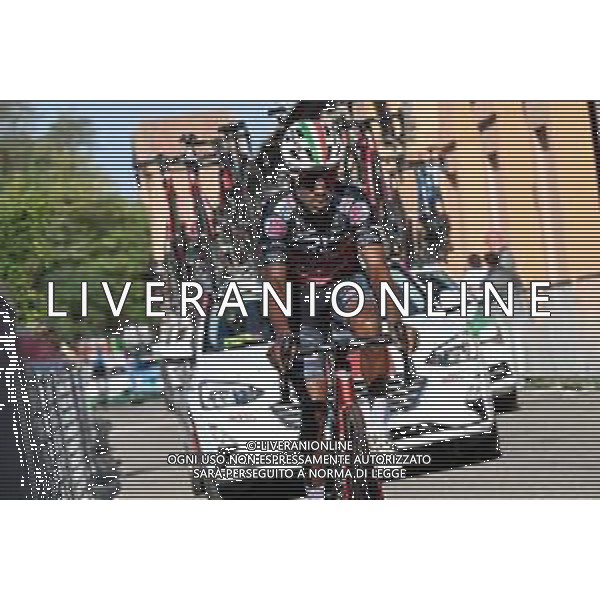 01-10-2022 Giro Dell\'emilia; 2022, Drone Hopper - Androni; Tesfatsion, Natael; Bologna - San Luca; ©SIROTTI/AGENZIA ALDO LIVERANI SAS