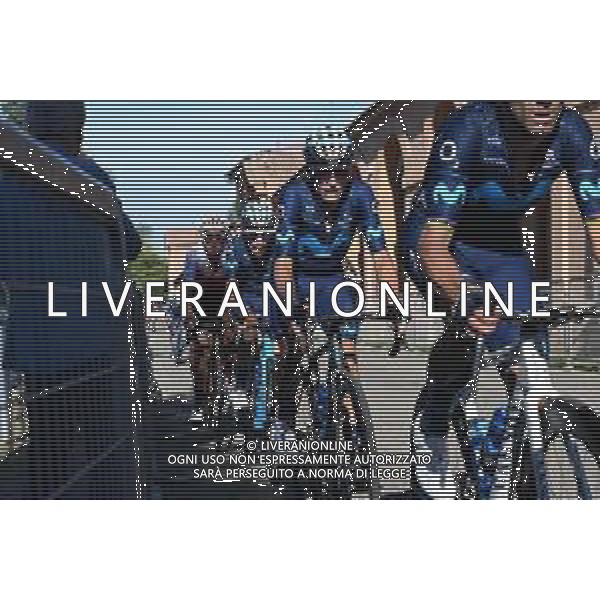 01-10-2022 Giro Dell\'emilia; 2022, Movistar; Mas, Enric; Bologna - San Luca; ©SIROTTI/AGENZIA ALDO LIVERANI SAS