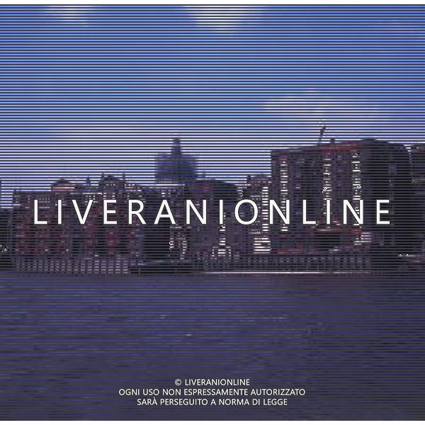 1970 LONDRA ANTICO PORTO SUL TAMIGI FOTO CARLO LORENZINI-AG ALDO LIVERANI SAS