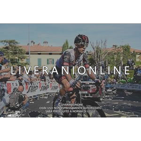 01-10-2022 Giro Dell\'emilia; 2022, Uae Emirates; Bennett, George; Bologna - San Luca; ©SIROTTI/AGENZIA ALDO LIVERANI SAS