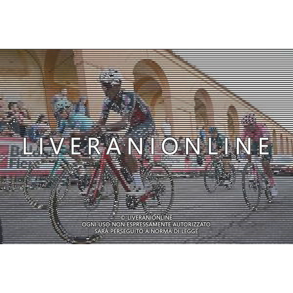 01-10-2022 Giro Dell\'emilia; 2022, Drone Hopper - Androni; Tesfatsion, Natael; Bologna - San Luca; ©SIROTTI/AGENZIA ALDO LIVERANI SAS