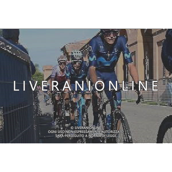 01-10-2022 Giro Dell\'emilia; 2022, Movistar; Mas, Enric; Bologna - San Luca; ©SIROTTI/AGENZIA ALDO LIVERANI SAS