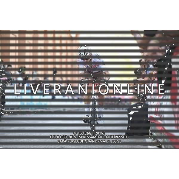 01-10-2022 Giro Dell\'emilia; 2022, Ag2r - Citroen; Bouchard, Geoffrey; Bologna - San Luca; ©SIROTTI/AGENZIA ALDO LIVERANI SAS