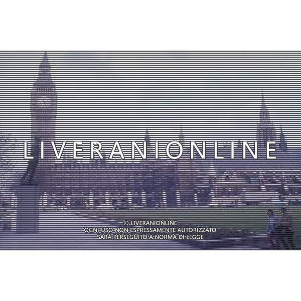 1970 LONDRA IL PALAZZO DEL PARLAMENTO E IL BIG BEN FOTO CARLO LORENZINI-AG ALDO LIVERANI SAS 
