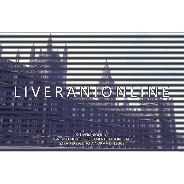 1970 LONDRA IL PALAZZO DEL PARLAMENTO E IL BIG BEN FOTO CARLO LORENZINI-AG ALDO LIVERANI SAS 