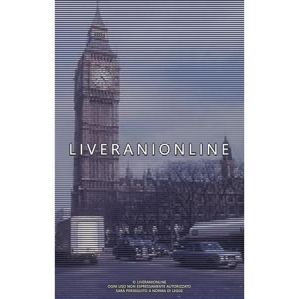 1970 LONDRA IL PALAZZO DEL PARLAMENTO E IL BIG BEN FOTO CARLO LORENZINI-AG ALDO LIVERANI SAS 